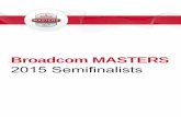 Broadcom MASTERS - Microsoft About Broadcom MASTERS. Broadcom MASTERS آ® (Math, Applied Science, Technology