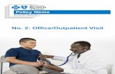 No. 2: Office/Outpatient Visit - BCBSKS...POLICIES AND PROCEDURES _____ Page 2 BCBSKS Policy Memo No.2: Office/Outpatient Visit January 2017 Contains Public Information Table of Contents