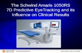 The Schwind Amaris 1050RSs499648585.mialojamiento.es/biblioteca/SCHWIND/Dr. Tan 7D Eyetracking ESCRS 2014.pdf• Amaris 1050RS –7D Eye Tracking which is necessary to help cut treatment