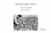 Smart Cities Tech - Piero Scaruffi · Piero’s Challenge #1 Most presentations on “A.I. for Smart City” have 19 slides on Smart Cities and 1 slide on A.I. (which is probably