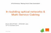 In-building optical networks & Multi-Service Cabling · In-building optical networks & Multi-Service Cabling Olivier BOUFFANT – ORANGE Labs 10th of October 2018 ETSI Workshop “Making