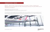 Application Note DLR: German Aerospace Center Uses Optical ... · DLR DLR is the national aeronautics and space research center of the Federal Republic of Germany. The scope of its