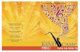 June 24-June 29 - Fort Bend ISD...FBISD 2018 Summer Band Camp Overview The FBISD Middle School Summer Band Camp will oﬀer students the opportunity to perform in a large ensemble,