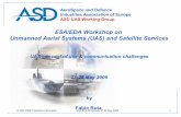 ESA/EDA Workshop on Unmanned Aerial Systems (UAS) and ... 05... · © ASD 2009 Proprietary Information ESA/EDA Workshop, 27-28 May 2009 3 SBAC GEBECOMA-BSDI AIAD ATECMA-AFARMADE FIF-SAI