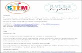 Be sure to follow along with our newest learning activities! · 2016-01-20 · Hi friend, Thank you for your download! I hope that Playdough to Plato and The Stem Laboratory are helpful