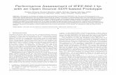 1 Performance Assessment of IEEE802.11p with an Open ...Christoph Sommer Member, IEEE, Falko Dressler Fellow, IEEE Abstract—We present a complete simulation and experimentation framework