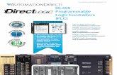 or te latest prices please cec utomationirect.com. DL305 ... · or te latest prices please cec utomationirect.com. What is it? The DL305 series is a small modular PLC that has been