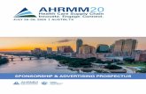 AHRMM · marketing goals. Please contact AHRMM at ahrmm@aha.org ... Company Logo on cocktail napkins, drink tickets, and signage, ... Treat attendees to their favorite ice cream.