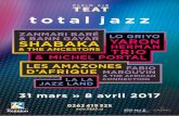 & MICHEL PORTAL LES AMAZONES FABIO D’AFRIQUE MAROUVIN · 2019-08-30 · 2016 / design graphique : rémi engel total jazz yaron herman trio & michel portal les amazones d’afrique