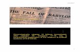 Babylon is fallen! - Amazon S3 · 5/21/2017 1 Babylon is fallen! Part 31 Chronologically, chapter 19 follows immediately after chapter 16. Chapters 17-18 are a parentheticalexplanationofthereligious