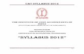 NOTIFICATION FOR INTRODUCTION OF CERTIFICATE IN … · i) Background of Cenvat ii) Cenvat on Inputs / Input Service and Capital Goods iii) Availment &Utilization of Cenvat Credit