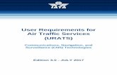 User Requirements for Air Traffic Services (URATS) · based RNP APCH procedures with Baro-VNAV which provide vertical guidance to pilots. Airlines support a rapid implementation of