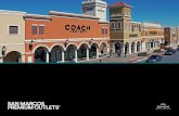 SAN MARCOS PREMIUM OUTLETS · Information accurate as of 5/1/15. Sources: SPG Research; trade area ... San Marcos Premium Outlets offers an impressive collection of luxury and name-brand