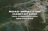 ROAD IMPACT ON HABITAT LOSS - Terra-i.org31138349-e40f-4dca-9102-b94b...desert, South American pacific mangroves, tumbes-piura dry forest and Ucayali moist forest. The monitoring system