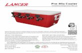 Pre-Mix Cooler · Pre-Mix Cooler Installation & Operation Manual ... up-to-date safety and hygiene knowledge and practical experience, in accordance with current regulations. ...