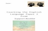 web.clhs.mobiweb.clhs.mobi/wp-content/uploads/2019MayEngY11/paper 2... · Web viewName: Cracking the English Language Paper 2 Exam Support Booklet Section A - Reading Rate yourself