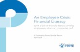 An Employee Crisis: Financial Literacy · About Purchasing Power, LLC Purchasing Power is one of the fastest-growing voluntary benefit companies in the industry, offering a leading