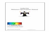 StellarNet Miniature Spectrometer Manual Documents/StellarNet... · anywhere from 190-2300nm. Our company focus is to provide our customers with high performance instruments excelling