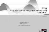 Xcos Hybrid dynamic systems modeler and simulator · Using functional black-boxes and ... between Scilab and Xcos Editor A free Modelica compiler which enables the simulation of implicit
