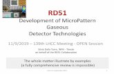 Development of MicroPattern Gaseous Detector Technologies · RD51 Development of MicroPattern Gaseous Detector Technologies 11/9/2019 – 139th LHCC Meeting - OPEN Session LHCC,11