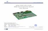 eCee NXP LPC 2148 ARM Development Board LPC 2148 - Users  ¢  FEATURES The eCee LPC 2148 Development