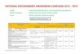 NATIONAL ENVIRONMENT AWARENESS CAMPAIGN 2014 2015trpenvis.nic.in/test/doc_files/NEAC_2014_15.pdf · NATIONAL ENVIRONMENT AWARENESS CAMPAIGN 2014 – 2015 ... Sri Subodh Chandra Das(sec),