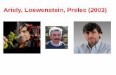 Ariely, Loewenstein, Prelec (2003) - TU Berlin · • Last week; Ariely, Loewenstein, Prelec (2003). • Other examples: framing, nudging. • System 1 vs System 2 cognition (Kahnemann,