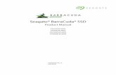 Seagate® BarraCuda SSD User Guide · Seagate BarraCuda SSD Product Manual, Rev A 6 Introduction 1. Introduction The Seagate® BarraCuda® SSD is a fast, dependable storage solution