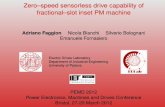 Zero speed sensorless drive capability of fractional slot ...paduaresearch.cab.unipd.it/5230/1/2012_PEMD_Sensor... · Zero–speed sensorless drive capability of fractional–slot