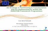 EU Strategy in Partitioning & Transmutation and its … · EU Strategy in Partitioning & Transmutation and its Implementation within the EURATOM Framework Programmes. V. Bhatnagar,
