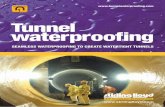 Tunnel waterproofing - Tunnels & Tunnelling · 2015-11-16 · Tunnel waterproofing has traditionally been based on sheet materials that are welded together on site to form a membrane.