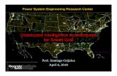 Distributed Intelligence Architectures for Smart Grid · Distributed Intelligence Architectures for Smart Grid Prof. Santiaggjo Grijalva April 6, ... The Basics: Consumer Needs ...