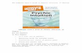 COMPLETE IDIOT’S GUIDE TO PSYCHIC INTUITION, 3Eimproving your psychic power is trusting yourself. As the saying goes, “Trust your intuition.” In fact, Lynn believes the words