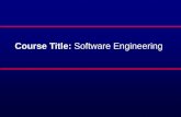 Course Title: Software Engineeringpmc.edu.np/department-of-statistics-and-computer... · Feasibility study 1.5. Requirements elicitation and analysis 1.6. Requirement validation 1.7.