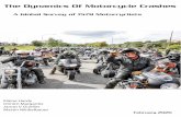 Dynamics of Motorcycle Crashes 24 of Motorcycle... · rider falls and what he/she hits, trumps the discourse of speed versus injuries. This report opens up a whole new chapter of