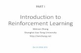 Introduction to Reinforcement Learningwnzhang.net/tutorials/marl2018/docs/lecture-1-rl.pdf · •Introduction to Reinforcement Learning •Model-based Reinforcement Learning •Markov