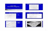 Geol 493 Subsurface Mapping - Cairo University · 2020-03-12 · 1 Geol 493 Subsurface Mapping Representing a 3D surface on a map Movie The arrow points at … A. A ridge. B. A valley.