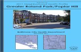 Greater Roland Park/Poplar Hill - Baltimore City Health Departmenthealth.baltimorecity.gov/sites/default/files/22 Greater... · 2019-08-09 · 2 Greater Roland Park/Poplar Hill Introduction