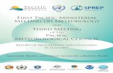 First Pacific Ministerial Meeting on MeteorologyJAMSTEC Japan Agency for Marine-Earth Science and Technology JCOMM Joint Commission for Oceanography and Marine Meteorology JICA Japan