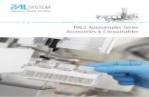 PAL3 Autosampler Series Accessories & Consumables · 2017-07-13 · Page 5 of 32 Recommended LC Syringes Part No. Description Bottom- Sense comp. Tool compatibility LSI compatibility