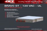 BRAVO ST - 120 VAC - UL · – Bravo ST 120 VAC– User Manual – v7.0. ... Inverter modules carrying the TSI logo and the EPC mark are triple port converters (AC in, DC in, AC out).