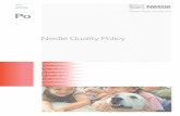 Nestlé Quality Policy · 2019-05-13 · Nestlé uality olicy 1 At Nestlé, Quality is an integral part of our Nestlé Corporate Business Principles. These principles guide our actions