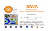 iSWA - Community Coordinated Modeling Center · iSWA Impact NASA • iSWA provides a new capability to quickly assess past, present, and expected space weather effects. • Mission