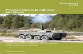 Pyrotechnics & Munitions: Munitions/media/Files/C/Chemring-V2/PDFs/Sector... · walls, light armour vehicles and infantry targets. Smoke and training rounds are available for all