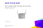AC1200 WiF Range Extender - downloads.netgear.com · 5. 1. Overview. 1. The WiFi Range Extender boosts your existing network range and speed, delivering dual-band WiFi. You can also