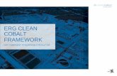 ERG’S CLEAN COBALT Clean Cobalt Framework.pdf · Eurasian Resources Group (ERG) is a leading diversified natural resources group with integrated mining, processing, energy, logistics