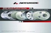 2020 Wheels Product Catalog - Accuride Corporation Rev.5...Table of Contents General Information ... Chart for Properly Matching Truck Tires to Rims/Wheels ... Available only through