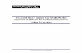 Student User Guide for StatsPortalcourses.bfwpub.com/help/nolanessentials1e/Student/Quick...5 For technical support call 1-800-936-6899. The StatsPortal Home Page Once you’ve logged