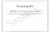 IRB Exempt Packet · the george washington university & medical center office of human research institutional review board exempt from irb review request form all instructions are