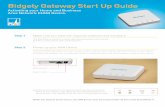 Bidgely Gateway Start Up Guide - PG&E, Pacific Gas and ... · Bidgely Gateway Start Up Guide Activating your Home and Business Area Network (HAN) Device. Step 1 Make sure you have